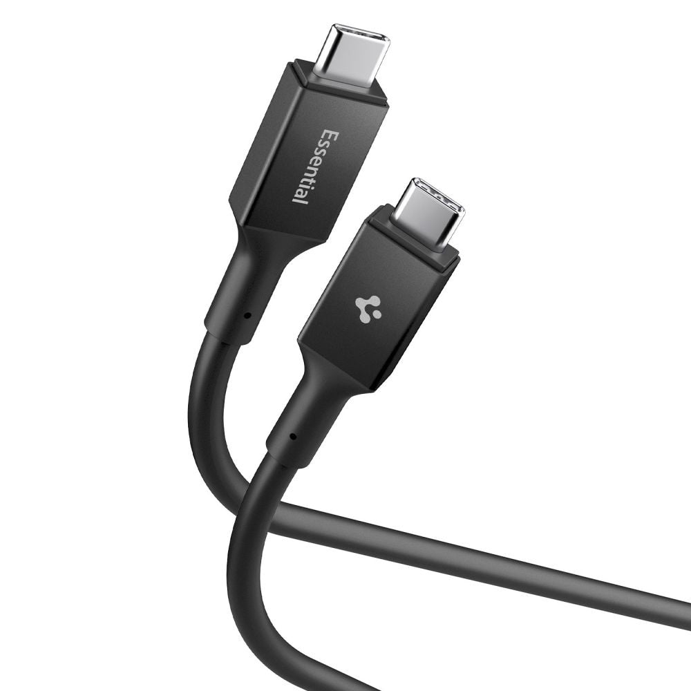 Daten- und Ladekabel USB-C - USB-C Spigen EB10020CC, 100W, 2m, Schwarz