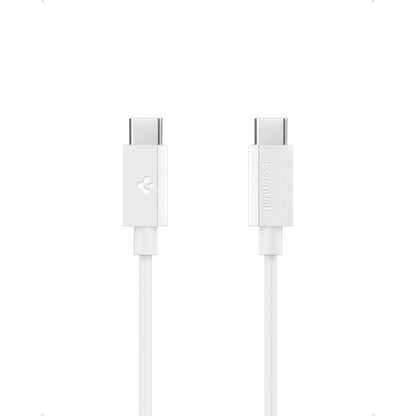 USB-C Data and Charging Cable - USB-C Spigen Essential, 60W, 2m, White