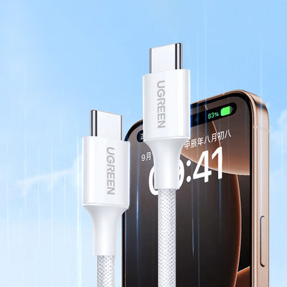 Cavo Dati e Ricarica USB-C - USB-C UGREEN L501, 60W, 2m, Grigio