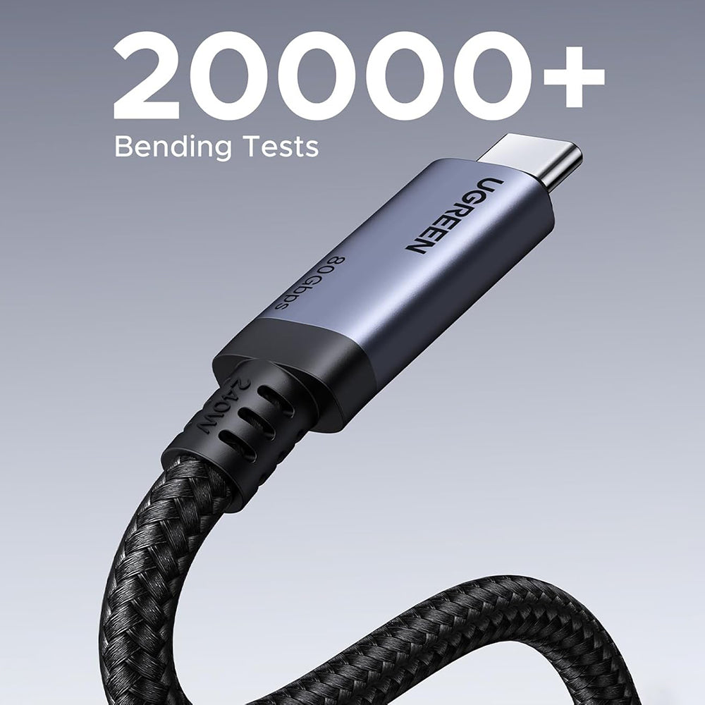 USB-C Data and Charging Cable - USB-C UGREEN L706 (65383), 240W, 1m, Black