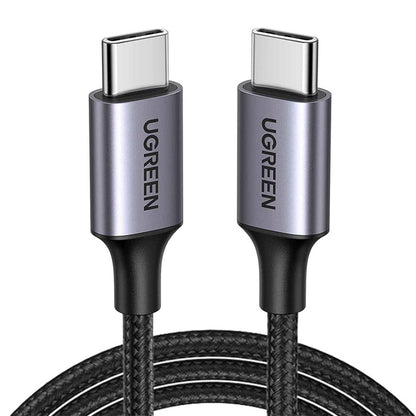 Câble de données et de charge USB-C - USB-C UGREEN US261 (50152), 60 W, 2 m, gris