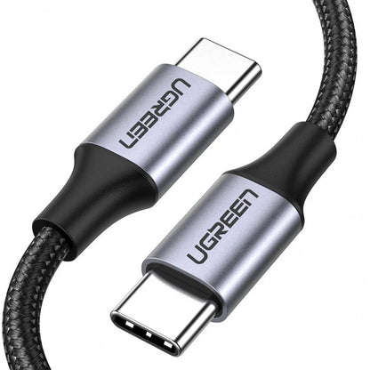 Câble de données et de charge USB-C - USB-C UGREEN US261 (50152), 60 W, 2 m, gris