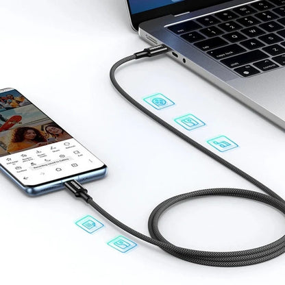 Daten- und Ladekabel USB-C - USB-C UGREEN US557 (15267), 100W, 1m, Weiß