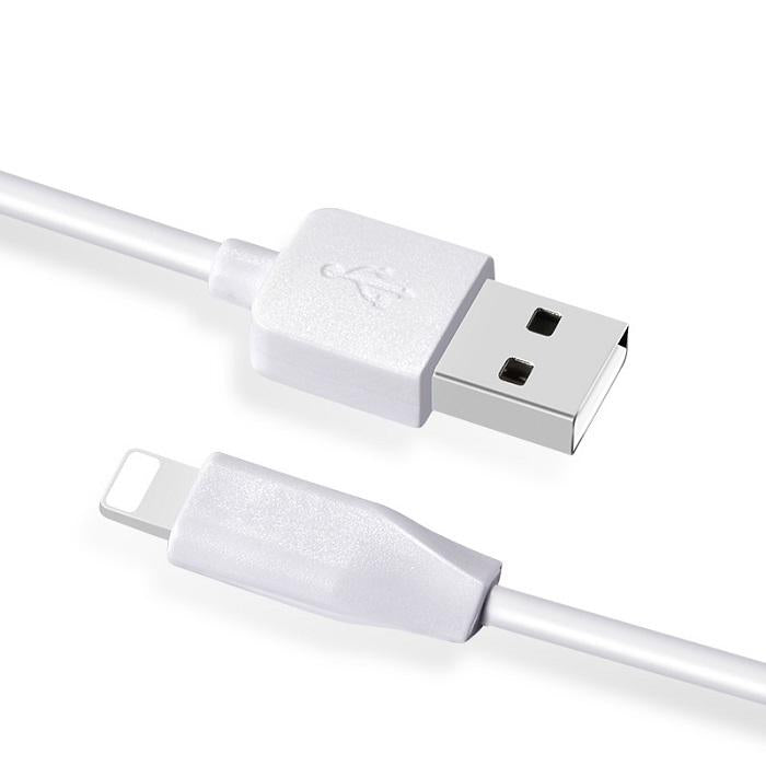 Câble de Données et de Charge USB-A - Lightning HOCO Rapid X1, 18W, 2m, Blanc