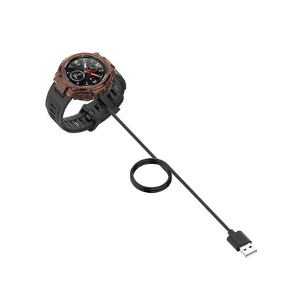 Câble de Chargement Techsuit THA2 pour Amazfit Watch Series, USB-A, Noir