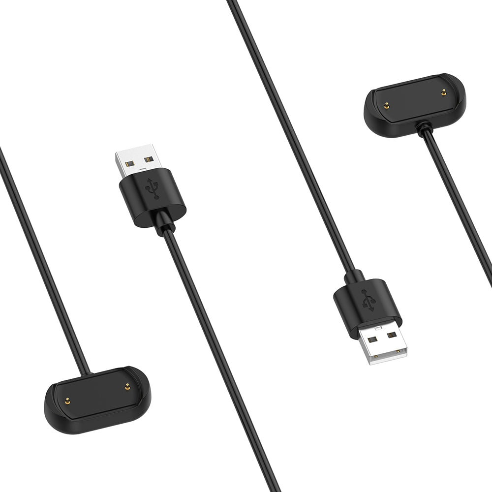 Ladekabel Techsuit THA3 für Amazfit Watch Series, USB-A, Schwarz