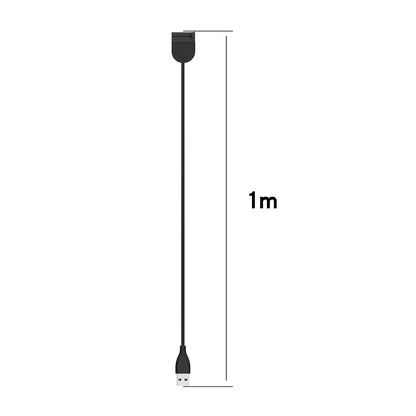 Câble de Chargement Techsuit TXC1 pour Xiaomi Smart Band 7 / 6 / 5, USB-A, Noir