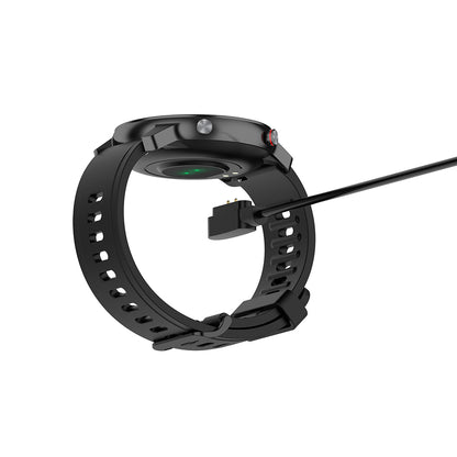 Cavo di ricarica Techsuit TXC4 per Oneplus Nord Watch / Haylou Bling LS12 / RT LS05S, USB-A, Nero