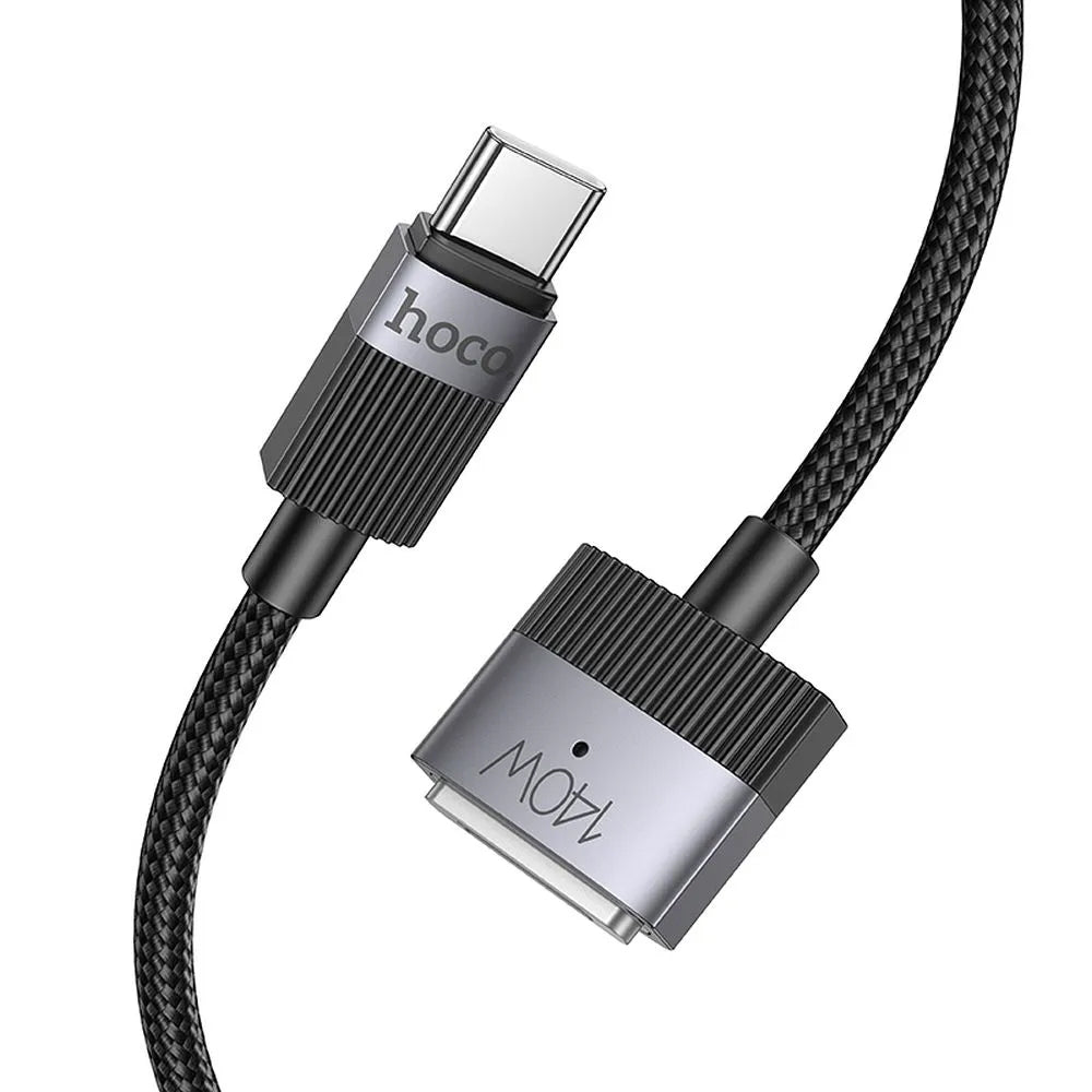 Cavo di Ricarica HOCO U141, USB-C - MagSafe 3, 140W, 1.8m, Nero