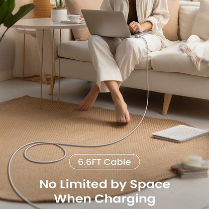 USB-C Ladekabel - MagSafe 3 Lisen, 140W, 2m, Silber YL0123070001