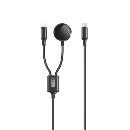 Caricabatterie Wireless XO Design CX030 per Apple Watch Series, USB-C, Nero