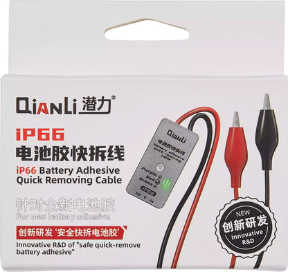 Kabel zur Entfernung des Batterie-Klebers QIANLI iP66