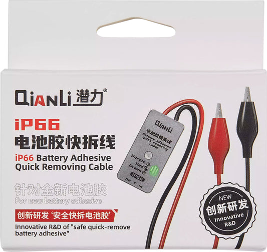 Kabel zur Entfernung des Batterie-Klebers QIANLI iP66
