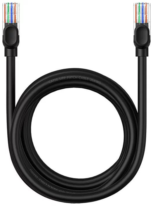 Câble Réseau Baseus, UTP, Cat5, 3m, Noir B00133206111-04