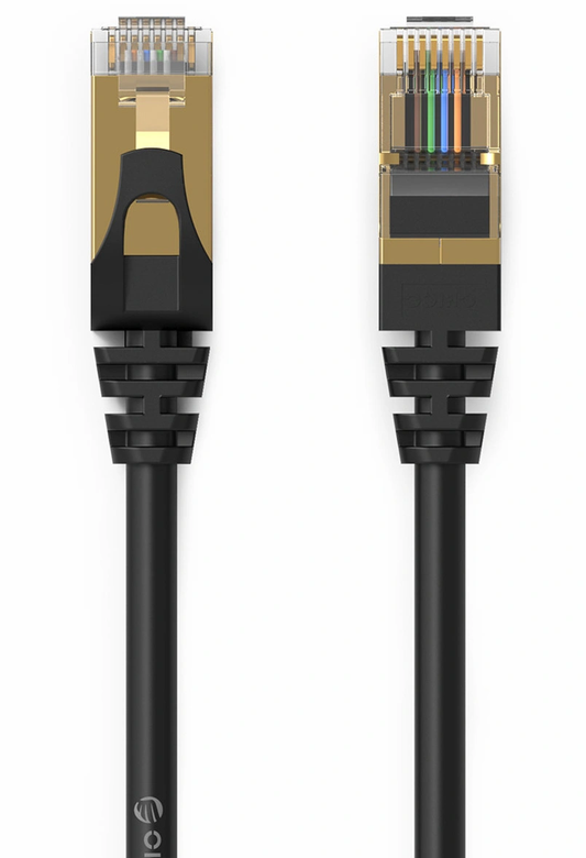 Câble Réseau Orico PUG-C7, UTP, Cat7, 3m, Noir