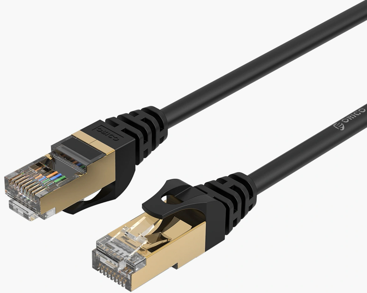 Cavo di Rete Orico PUG-C7, UTP, Cat7, 5m, Nero