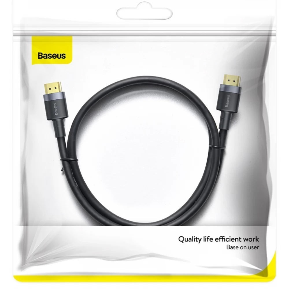 Cavo Video Baseus Cafule, HDMI - HDMI, 4K, 2m, Nero CADKLF-F01