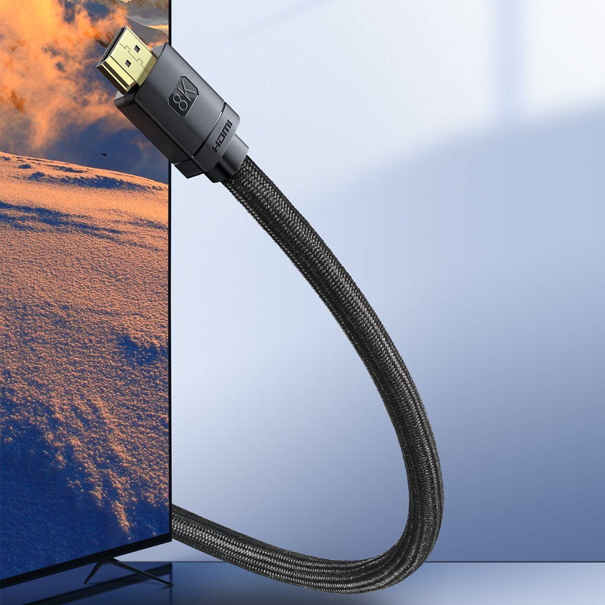 Cavo Video Baseus High Definition, HDMI - HDMI, 8K, 2m, Nero CAKGQ-K01