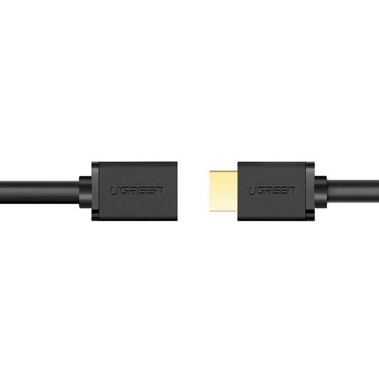 Verlängerungsvideokabel UGREEN HD107, HDMI - HDMI, 4K, 5m, Schwarz