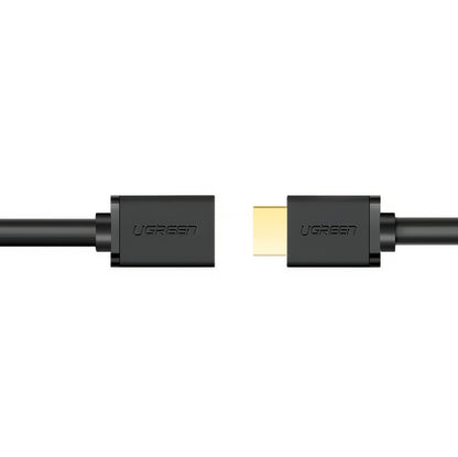 Verlängerungsvideokabel UGREEN HD107, HDMI - HDMI, 4K, 3m, Schwarz