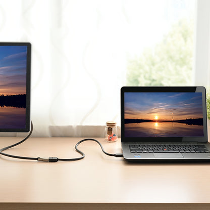 Verlängerungsvideokabel UGREEN HD107, HDMI - HDMI, 4K, 3m, Schwarz