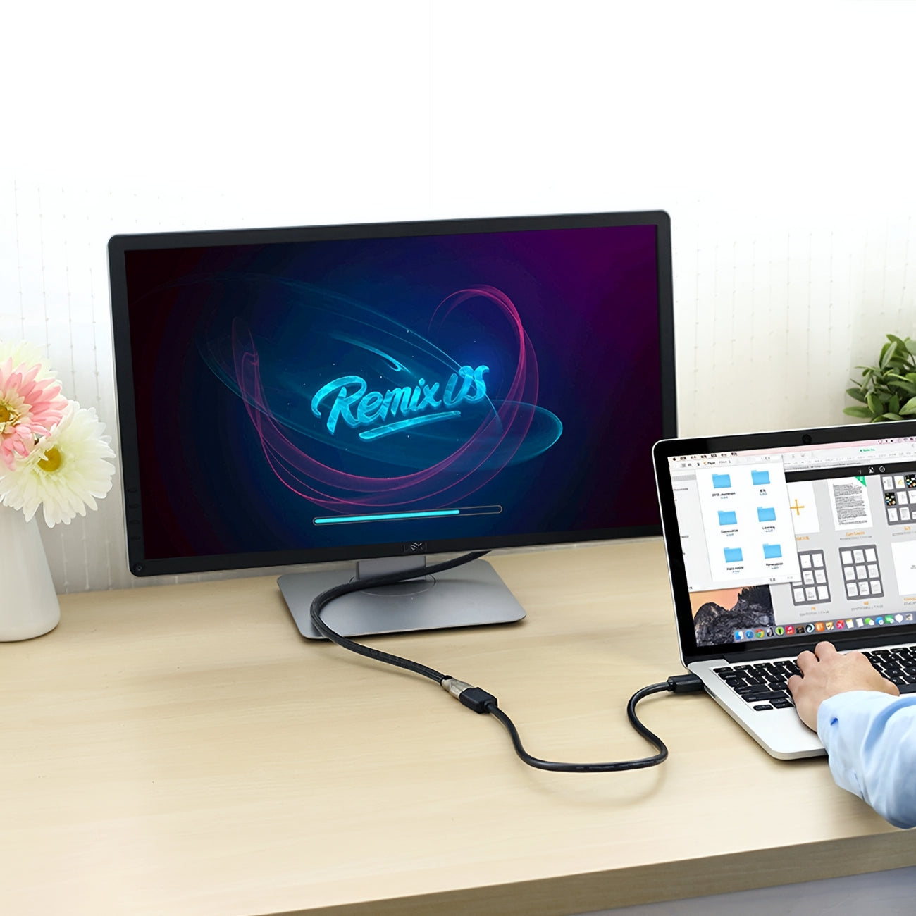 Verlängerungsvideokabel UGREEN HD107, HDMI - HDMI, 4K, 3m, Schwarz