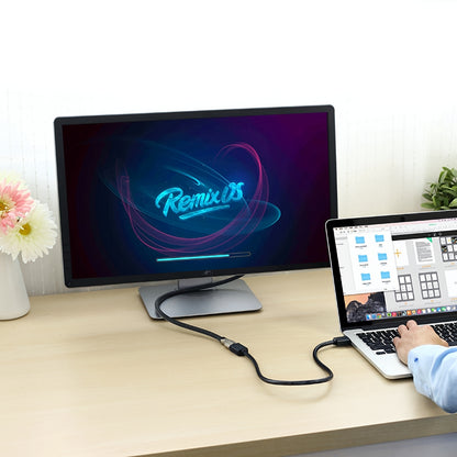 Verlängerungsvideokabel UGREEN HD107, HDMI - HDMI, 4K, 3m, Schwarz