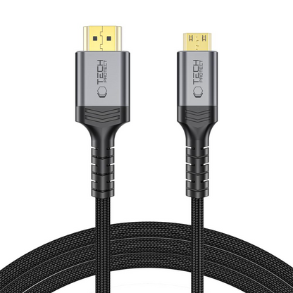 Cavo Video Tech-Protect Ultraboost 2, miniHDMI - HDMI, 8K, 2m, Nero