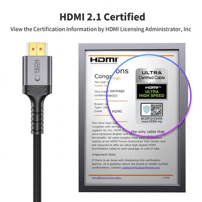 Cavo Video Tech-Protect Ultraboost 2, HDMI - HDMI, 8K, 2m, Nero