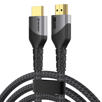 Techsuit NexusVision Pro CX3 Videokabel, HDMI - HDMI, 8K, 2m, Grau