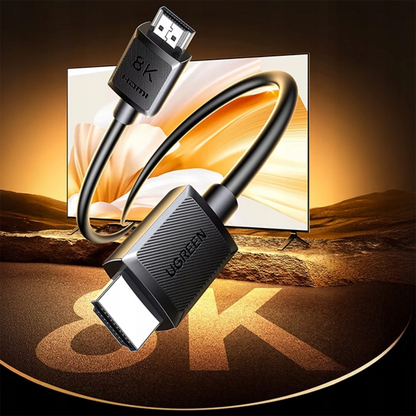 Câble Vidéo UGREEN ED030, HDMI - HDMI, 4K, 1,5 m, Noir