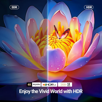 UGREEN HD118 Videokabel, HDMI - HDMI, 4K, 1,5m, Schwarz