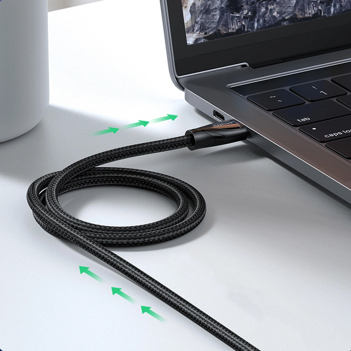 Câble Vidéo UGREEN HD140, HDMI - HDMI, 8K, 1.5m, Noir