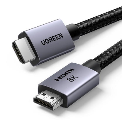 Câble Vidéo UGREEN HD171, HDMI - HDMI, 8K, 2m, Noir