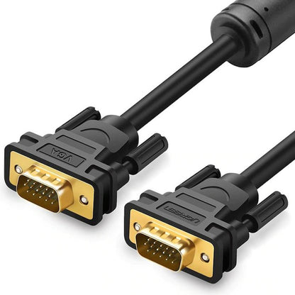 Câble vidéo UGREEN VG101 (11633), VGA - VGA, 10m, Noir
