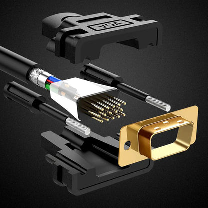 Câble vidéo UGREEN VG101 (11633), VGA - VGA, 10m, Noir