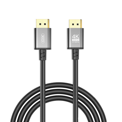 Câble Vidéo XO Design GB018A, DisplayPort - DisplayPort, 4K, 3m, Noir