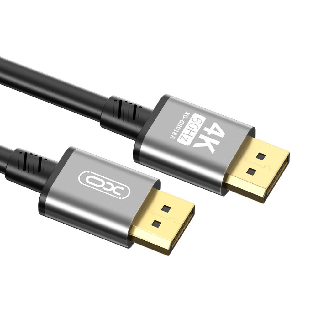 Câble Vidéo XO Design GB018A, DisplayPort - DisplayPort, 4K, 3m, Noir