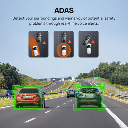 Auto-Kamera 70mai Dash Cam A510, 3K, GPS, Wi-Fi, Display 2 Zoll 2AOK9-A510