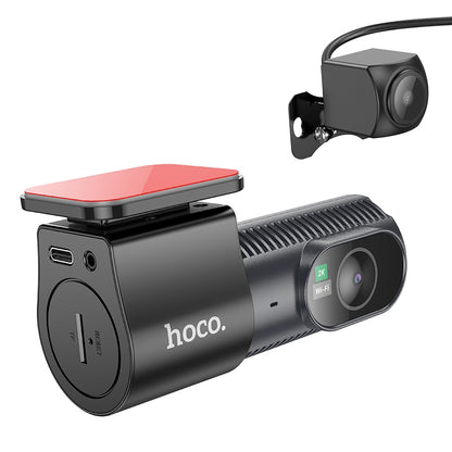 Camera Auto Anteriore e Posteriore HOCO DV8, 2K, Display 1,47 pollici