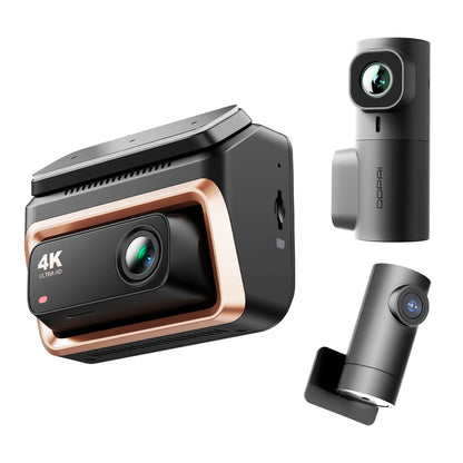 Telecamera Auto Anteriore Posteriore Ausiliaria DDPAI Z60 Pro 3-CH, 4K, Wi-Fi, GPS, Display 3 pollici