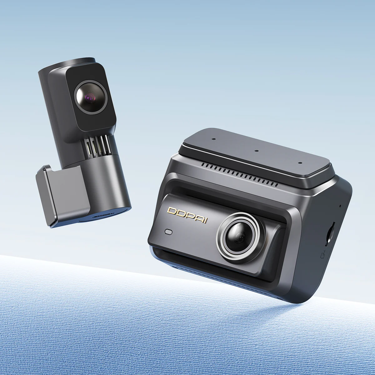 Caméra Auto Avant Arrière DDPAI Z90 Dual, 4K, 64Gb, Wi-Fi, GPS, Écran 3 pouces