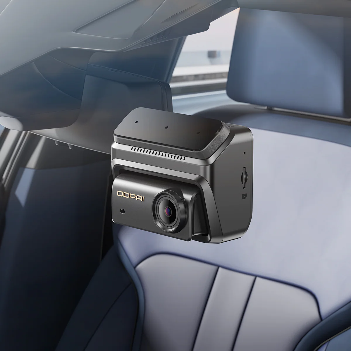 Caméra Auto Avant Arrière DDPAI Z90 Dual, 4K, 64Gb, Wi-Fi, GPS, Écran 3 pouces