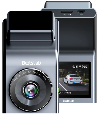 Camera Auto Anteriore e Posteriore Botslab G300H Plus, 4K, Wi-Fi, GPS, Display 2.4 pollici