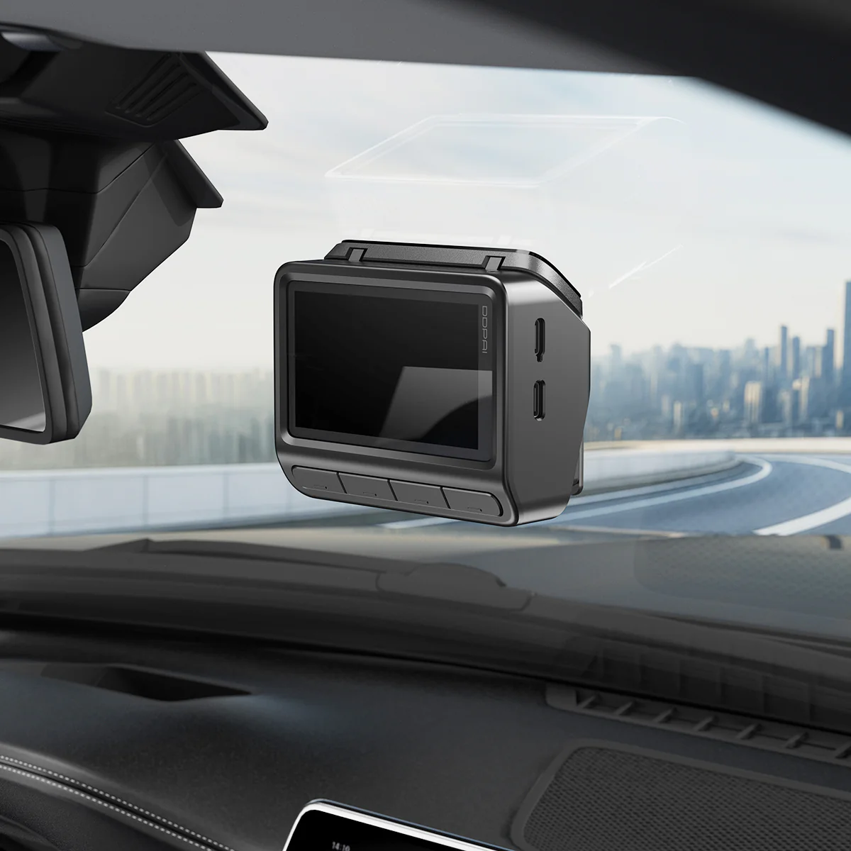 Caméra Auto Avant Arrière DDPAI Z90 Dual, 4K, 64Gb, Wi-Fi, GPS, Écran 3 pouces