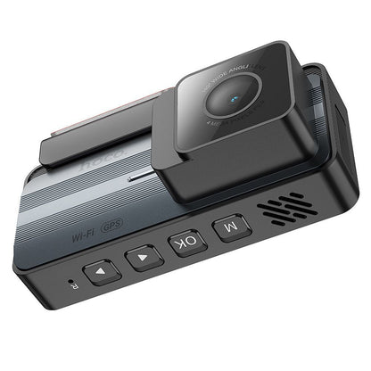 Caméra Auto Avant Arrière HOCO DV12, 2K, Wi-Fi, GPS, Écran 3.69 pouces