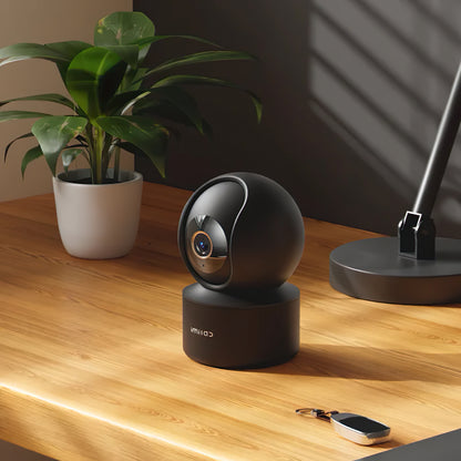 Caméra de Surveillance iMILAB C22, Wi-Fi, 3K, Intérieur, Noire CMSXJ60A/BK