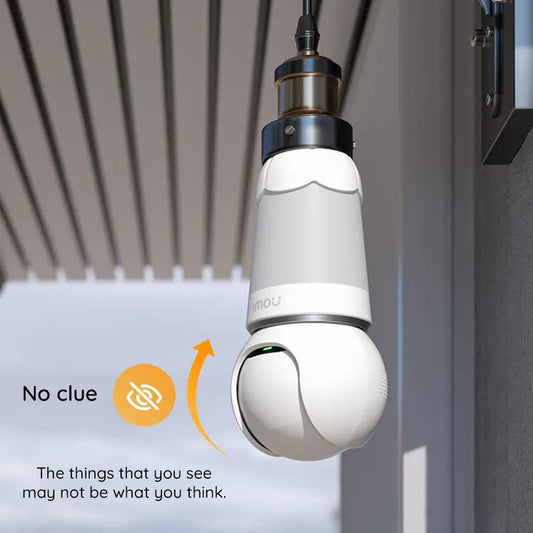 Camera di Sorveglianza Imou Bulb, Wi-Fi, 2K, Interno, Bianca IPC-S6DP-5M0WEB-E27