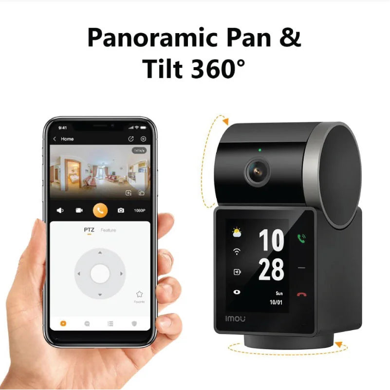 Caméra de Surveillance Imou Rex VT Pro, Wi-Fi, 3K, Intérieur, Noire IPC-S2VBP-5M0WR