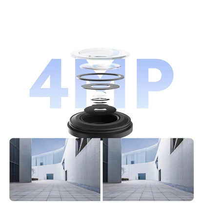 Telecamera di sorveglianza Xiaomi CW500 Dual, Wi-Fi, 2.5K, IP66, Esterno BHR9402EU